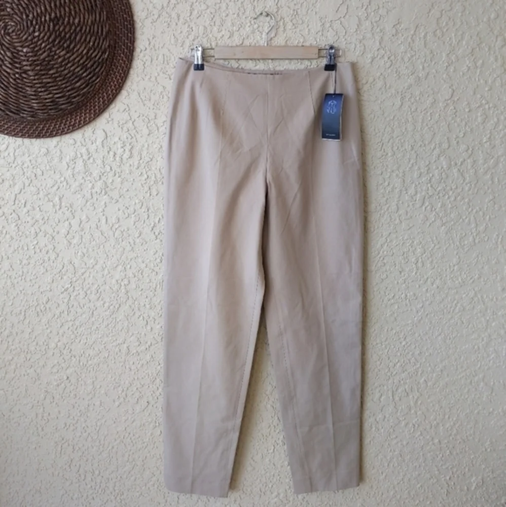 Piazza‎ sempione flat front  straight leg  pants